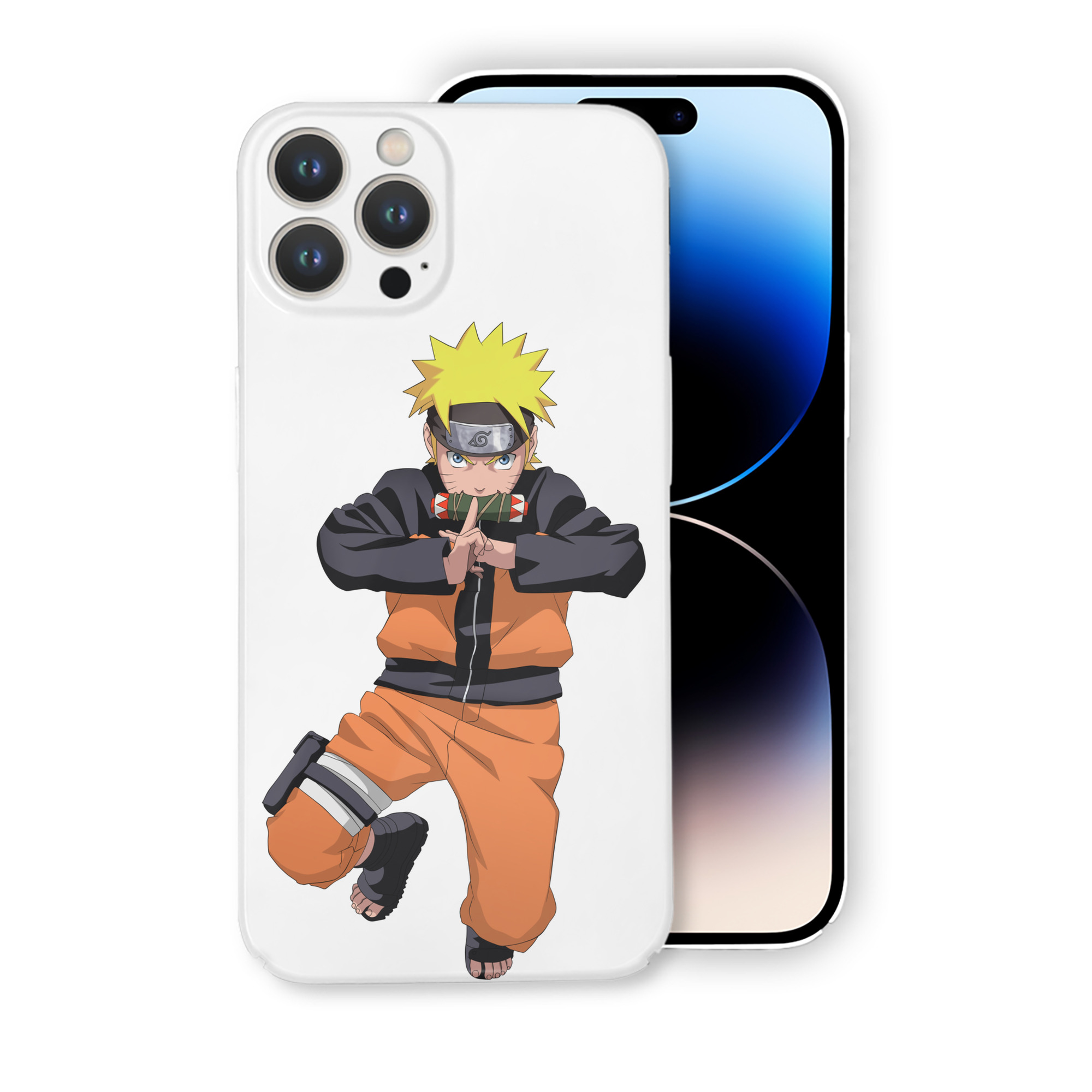 （画像用） NARUTO -ナルト- うずまき ナルト Uzumaki Naruto 【iPhone 14シリーズ対応】ハードケース